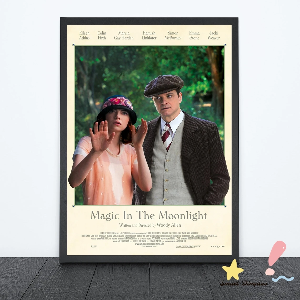Классический кинопостер Magic In The Moonlight, холст, Художественная печать, украшение для дома, настенная живопись (без рамки)
Классический кинопостер Magic In The Moonlight, холст, Художественная печать, украшение для дома, настенная живопись (без рамки)