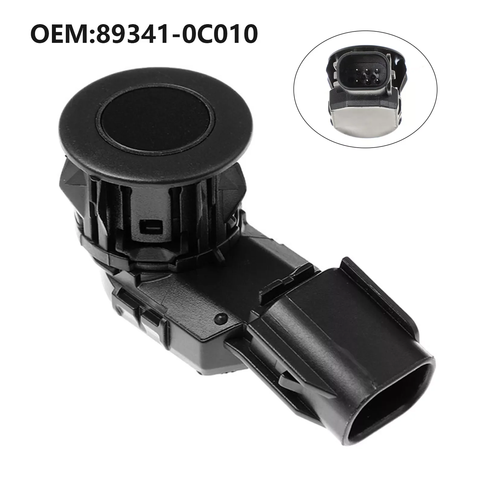Car Rear Parking Reverse Sensor Black 6-Pin PDC Sensor For Toyota TACOMA TUNDRA RAV4 2012-2018 OEM893410C010 Car Accessories
Car Rear Parking Reverse Sensor Black 6-Pin PDC Sensor For Toyota TACOMA TUNDRA RAV4 2012-2018 OEM893410C010 Car Accessories