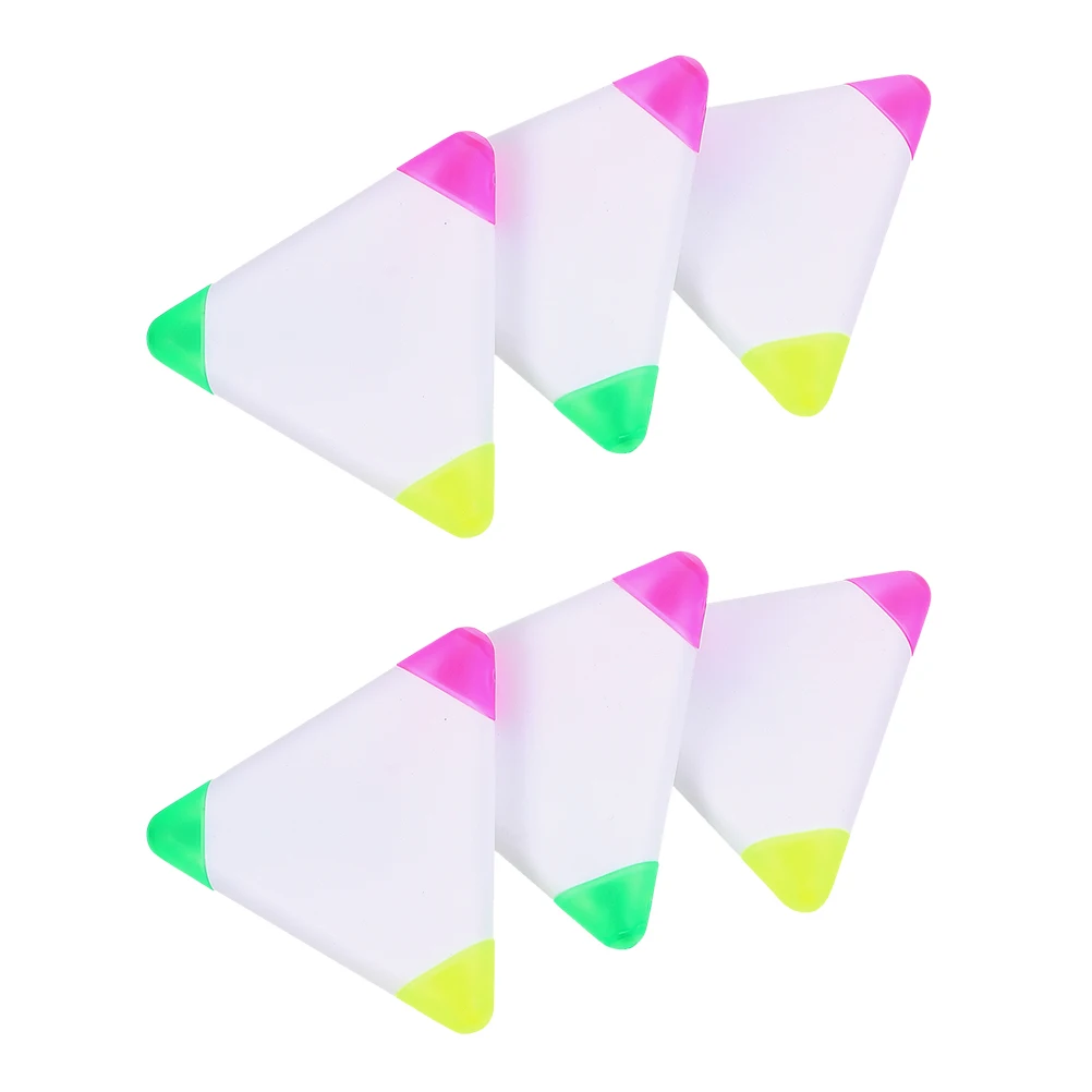 6 Pcs Highlighter Triangle Shape Colored Pencils for Kids Highlighters Portable Office Colorful Pens
6 Pcs Highlighter Triangle Shape Colored Pencils for Kids Highlighters Portable Office Colorful Pens