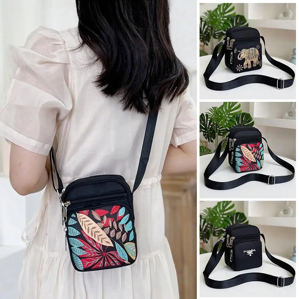 Nylon Small Bag Women's Waterproof Shoulder Messenger Purse Versatile Korean Mobile Multi-layer Bag Phone Style Coin H8U4
Nylon Small Bag Women's Waterproof Shoulder Messenger Purse Versatile Korean Mobile Multi-layer Bag Phone Style Coin H8U4