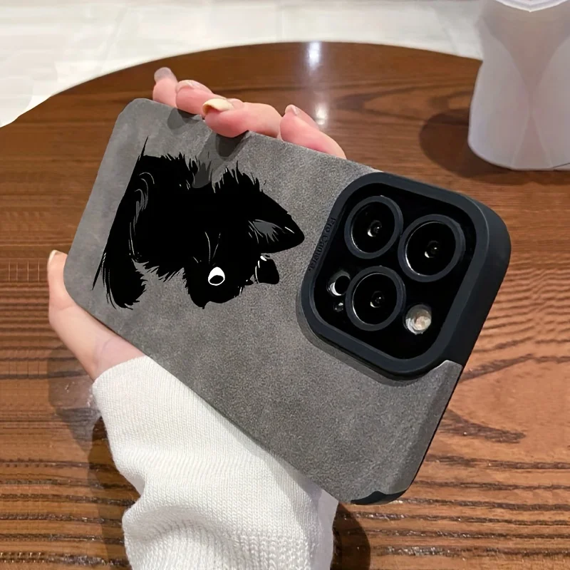 Cartoon Black Cat Cool Phone Case Suitable for iPhone 17 16 15 14 13 12 11 Pro/Max/Plus Anti Drop and Anti Shock Back Cover
Cartoon Black Cat Cool Phone Case Suitable for iPhone 17 16 15 14 13 12 11 Pro/Max/Plus Anti Drop and Anti Shock Back Cover