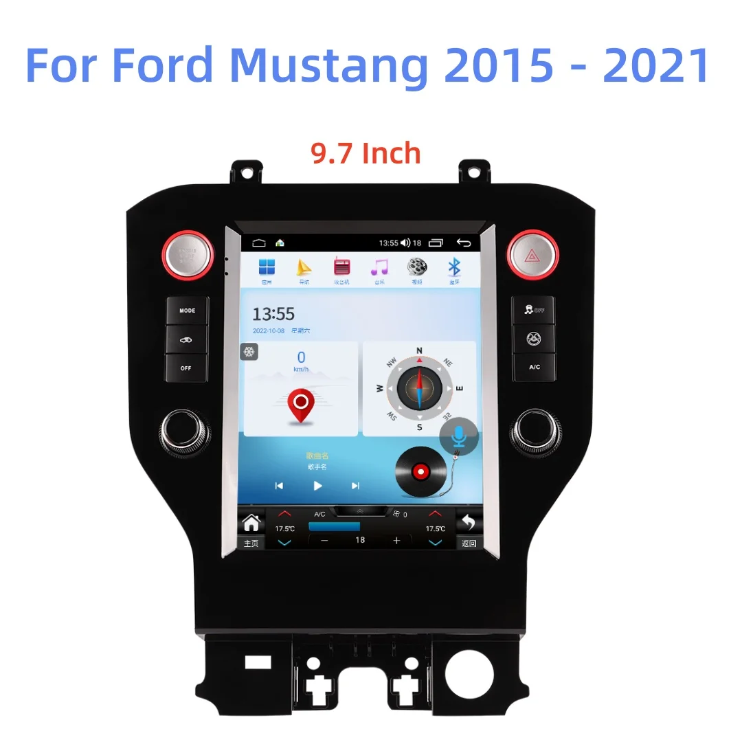 9.7'' Car Radio For Ford Mustang 2015 - 2021 Android 13 256GB Multimedia Player Style Auto Stereo Head Unit GPS Navigation
9.7'' Car Radio For Ford Mustang 2015 - 2021 Android 13 256GB Multimedia Player Style Auto Stereo Head Unit GPS Navigation