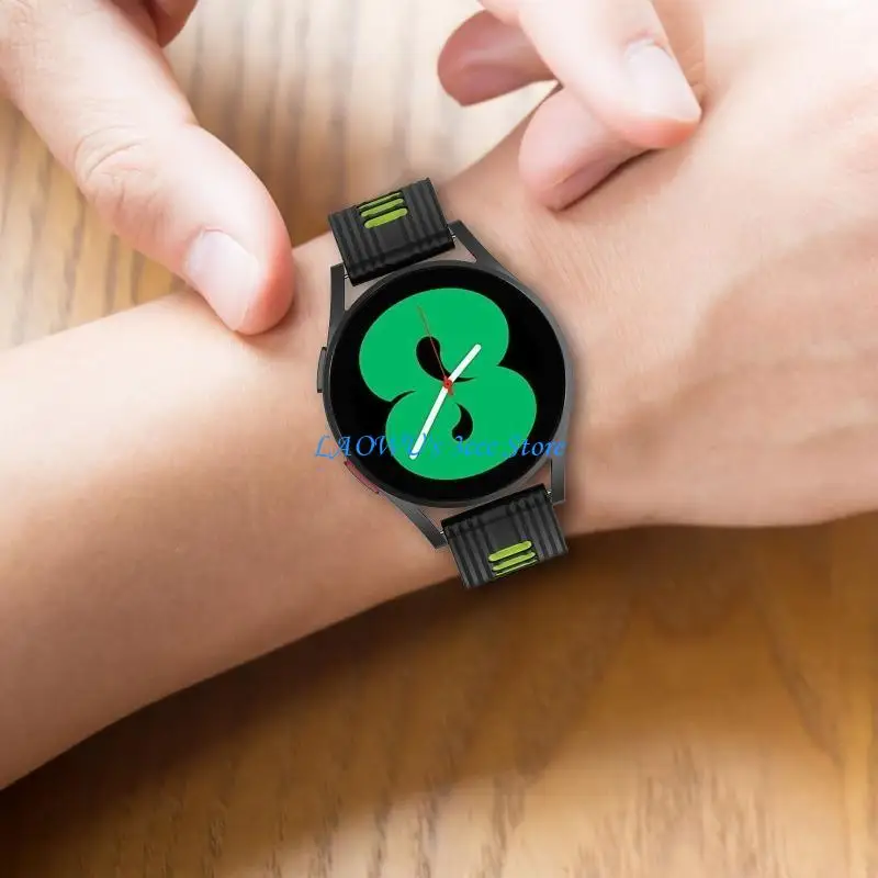 Y8AD Watch Wriststrap Band Quick Release Silica Dual Color Bracelet for GalaxyWatch 5
Y8AD Watch Wriststrap Band Quick Release Silica Dual Color Bracelet for GalaxyWatch 5