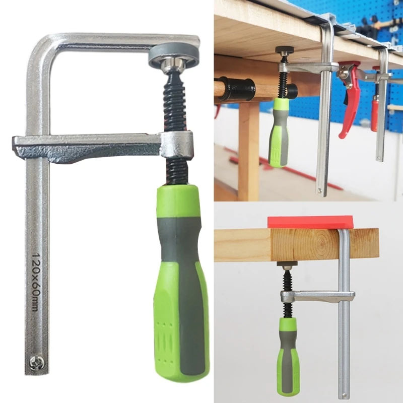Adjustable Guide Rail Clamps with Plastic Handle Screw Action Arm Clamp for Woodworking Table Track Sawing Rails M4YD
Adjustable Guide Rail Clamps with Plastic Handle Screw Action Arm Clamp for Woodworking Table Track Sawing Rails M4YD