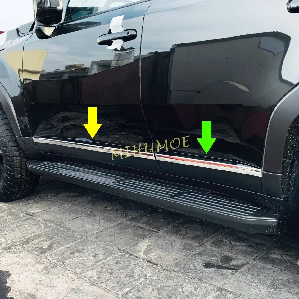 For 2024-2025 Land Cruiser Prado Lexus GX550 LC250 J250 Car Exterior Door Body Side Molding Cover Trim Glossy Chrome
For 2024-2025 Land Cruiser Prado Lexus GX550 LC250 J250 Car Exterior Door Body Side Molding Cover Trim Glossy Chrome