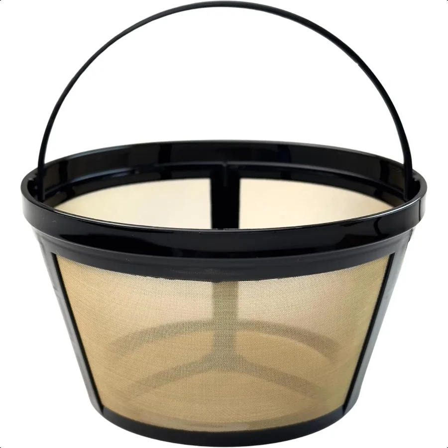 Многоразовый фильтр для кофе, совместимый с Mr. Coffee Black+Decker Cuisinart Hamilton Beach и других стандартных капельных кофе на 812 чашек
Многоразовый фильтр для кофе, совместимый с Mr. Coffee Black+Decker Cuisinart Hamilton Beach и других стандартных капельных кофе на 812 чашек