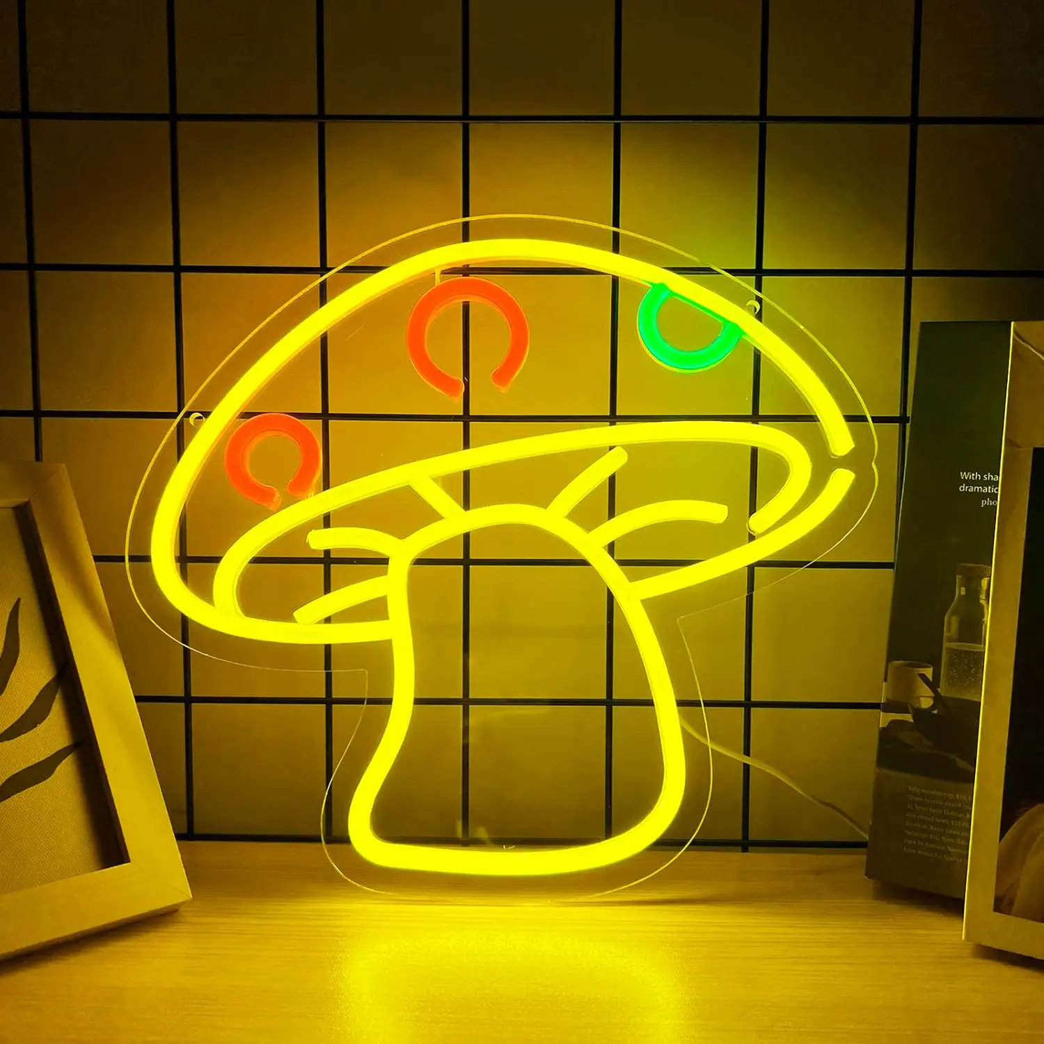 LED Mushroom Neon Sign Light Cool Neon Mushroom Light USB Dimmable For Game Room Perfect Gifts For Birthday Christmas
LED Mushroom Neon Sign Light Cool Neon Mushroom Light USB Dimmable For Game Room Perfect Gifts For Birthday Christmas
