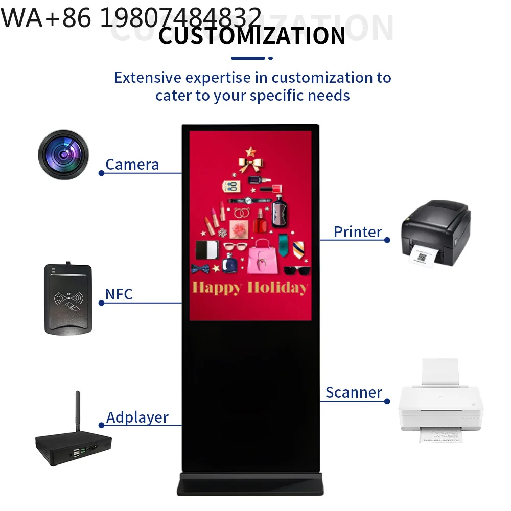 All in One Advertising Electrical Display Screen, Multi-Function Digital Signage for Shop Promotion, Aliexpress Hot Sale Best
All in One Advertising Electrical Display Screen, Multi-Function Digital Signage for Shop Promotion, Aliexpress Hot Sale Best