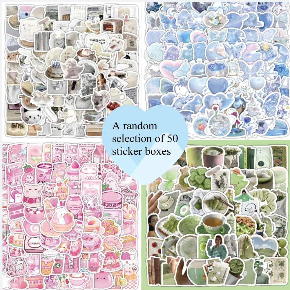 50pc Stickers Random Style Mysterious Surprise Sticker Gift Box Blind Box Blind Selection, Suitable For Birthday And Festival Gifts, Adding Surprises To Life
50pc Stickers Random Style Mysterious Surprise Sticker Gift Box Blind Box Blind Selection, Suitable For Birthday And Festival Gifts, Adding Surprises To Life