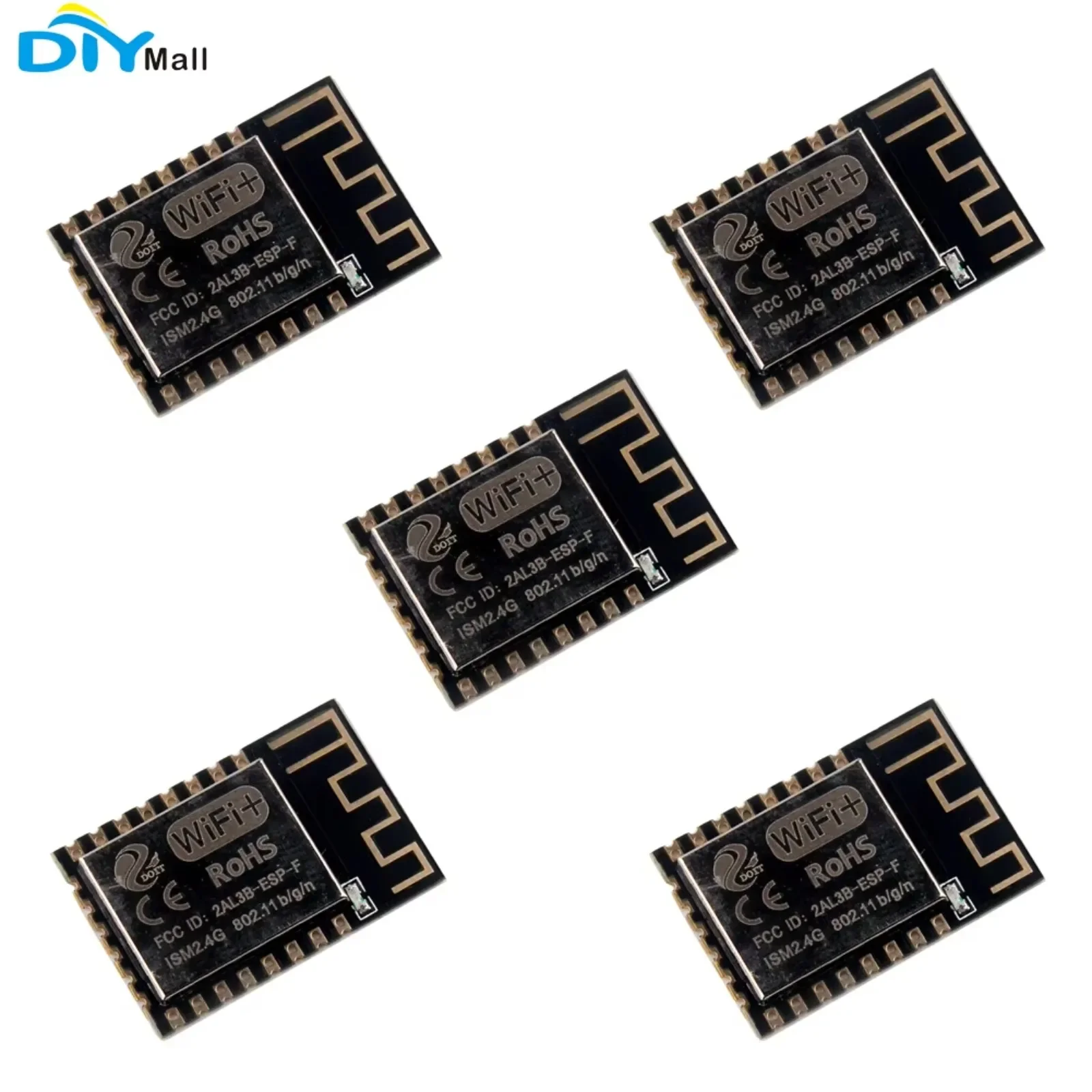 5pcs/lot ESP8266 ESP-F Serial Wireless WiFi Transmission Module
5pcs/lot ESP8266 ESP-F Serial Wireless WiFi Transmission Module