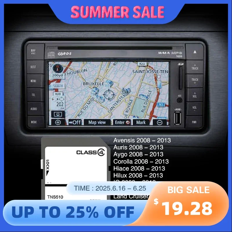 Автомобильные карты RAV4 LAND CRUISER 150 200 для Toyota TNS510 навигационная система GPS Sd-карта
Автомобильные карты RAV4 LAND CRUISER 150 200 для Toyota TNS510 навигационная система GPS Sd-карта