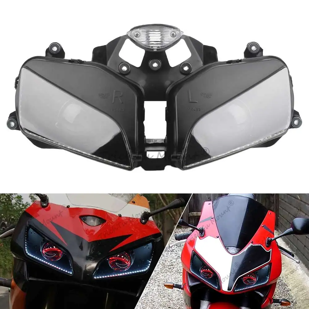 Motorcycle Modification New Fully Assembled illumination Headlight Projector-Lens LED Light 2003-2006 for Honda CBR600RR / F5
Motorcycle Modification New Fully Assembled illumination Headlight Projector-Lens LED Light 2003-2006 for Honda CBR600RR / F5