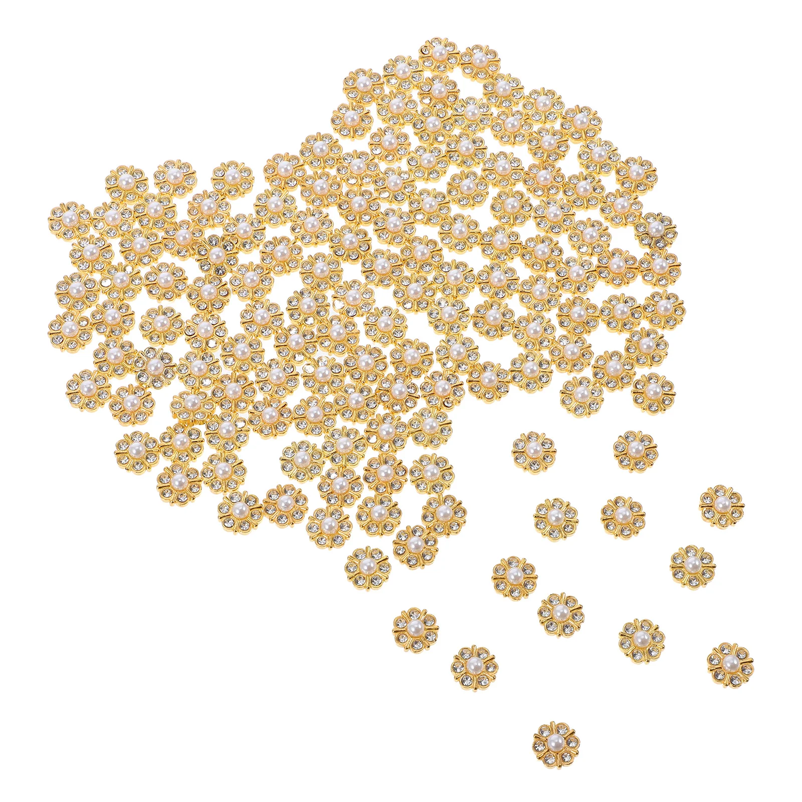 100pcs Rhinestone Pearl Buttons Elegant Design for DIY Scrapbooking Wedding Decorations Home Crafts Zirconia Embellishments
100pcs Rhinestone Pearl Buttons Elegant Design for DIY Scrapbooking Wedding Decorations Home Crafts Zirconia Embellishments