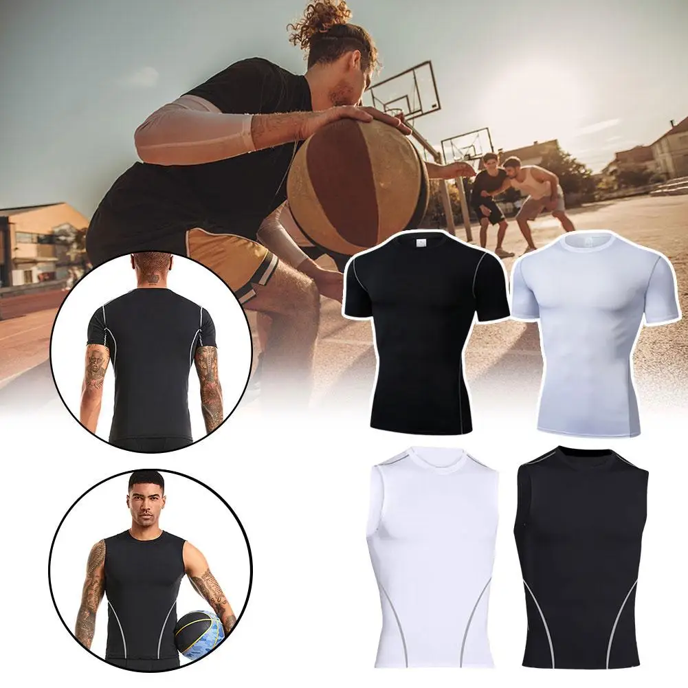 Men's Sleeveless Basketball Sports T-Shirt Quick Drying Breathable Tank Top For Running Training Marathon Fitness Vest N6C2
Men's Sleeveless Basketball Sports T-Shirt Quick Drying Breathable Tank Top For Running Training Marathon Fitness Vest N6C2
