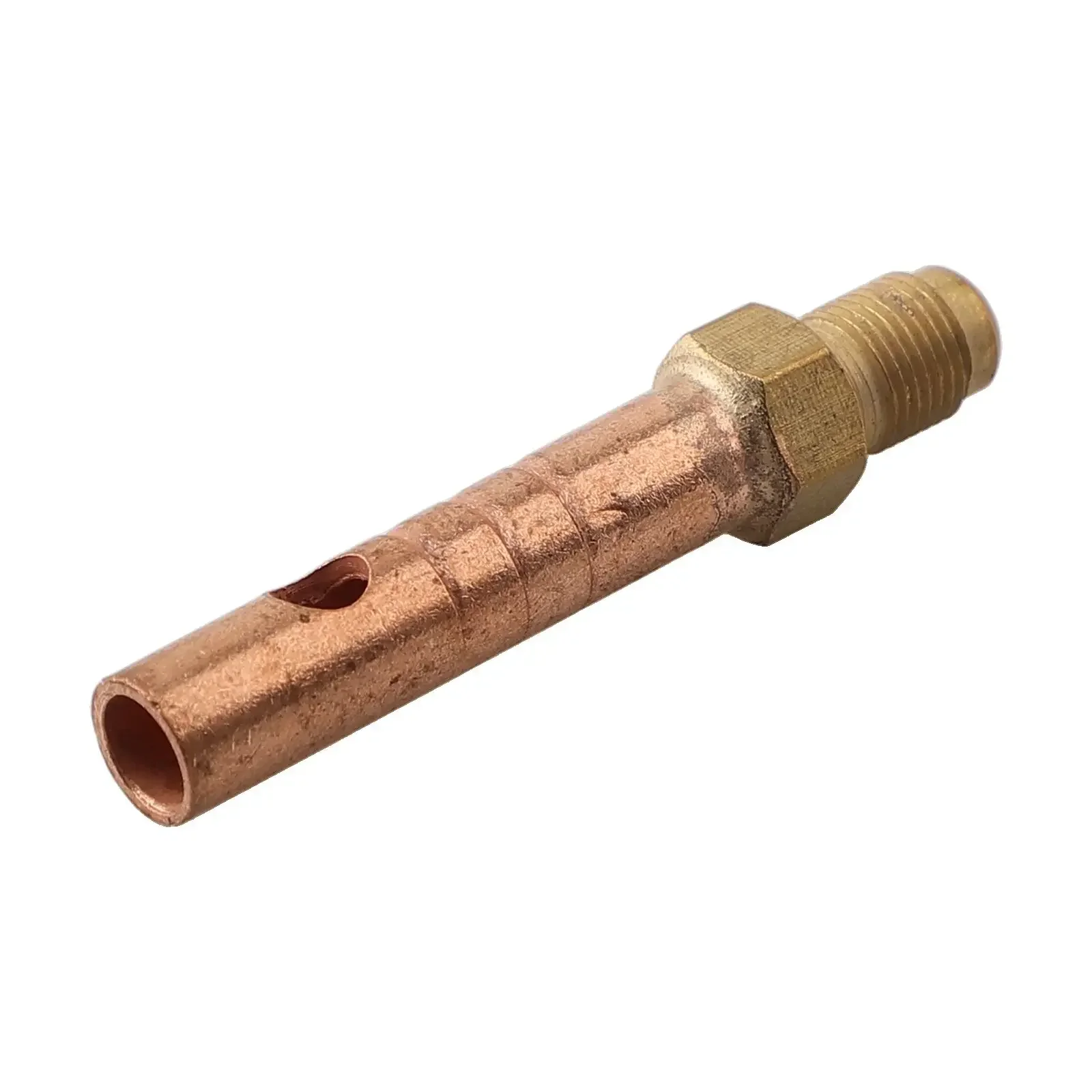 Seamless Metalwork For P80 TIG Welding Torch Copper Connector with M8X0 75 Thread for Metalworking Head Adapter
Seamless Metalwork For P80 TIG Welding Torch Copper Connector with M8X0 75 Thread for Metalworking Head Adapter