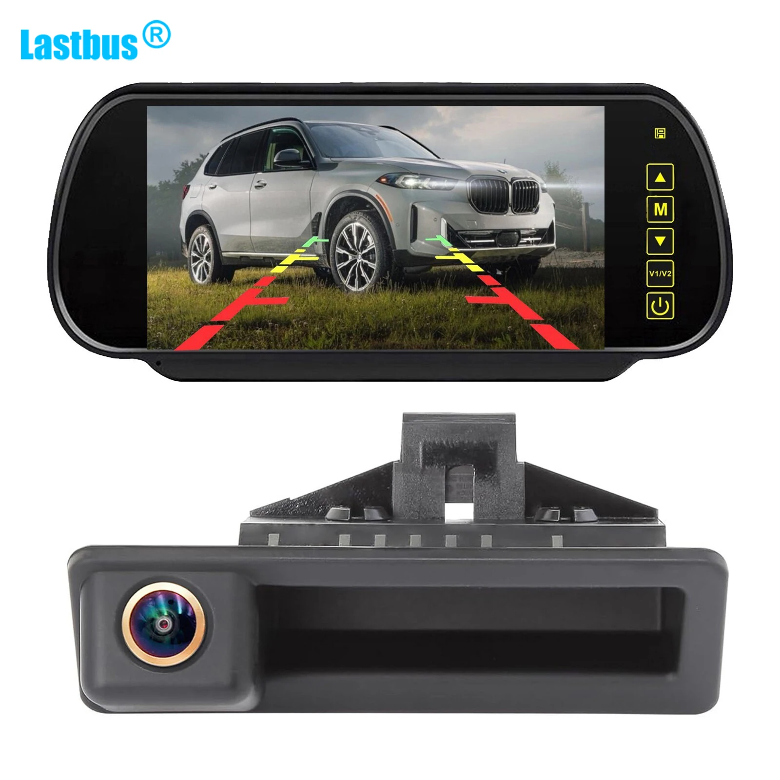 Lastbus Car Reversing Backup Camera for BMW E70 E82 E88 E84 E90 E91 E92 E93 + 7" LCD TFT Mirror Monitor
Lastbus Car Reversing Backup Camera for BMW E70 E82 E88 E84 E90 E91 E92 E93 + 7" LCD TFT Mirror Monitor