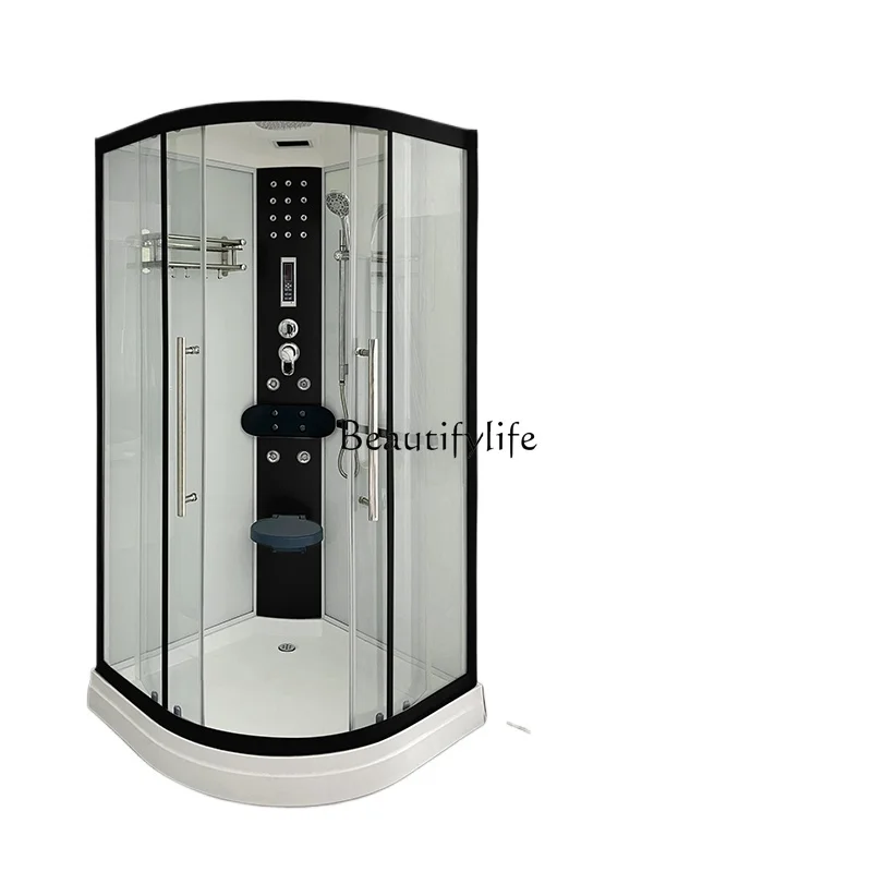 Integral shower room Household hotel Fan glass partition Bath integrated closed
Integral shower room Household hotel Fan glass partition Bath integrated closed