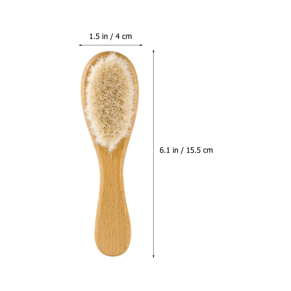 2 pcs Cradle Cap Brush For Baby Newborn Infant Toddler Soft Bristle Hair Brush Wooden Handle Scalp Care Bath Shower
2 pcs Cradle Cap Brush For Baby Newborn Infant Toddler Soft Bristle Hair Brush Wooden Handle Scalp Care Bath Shower