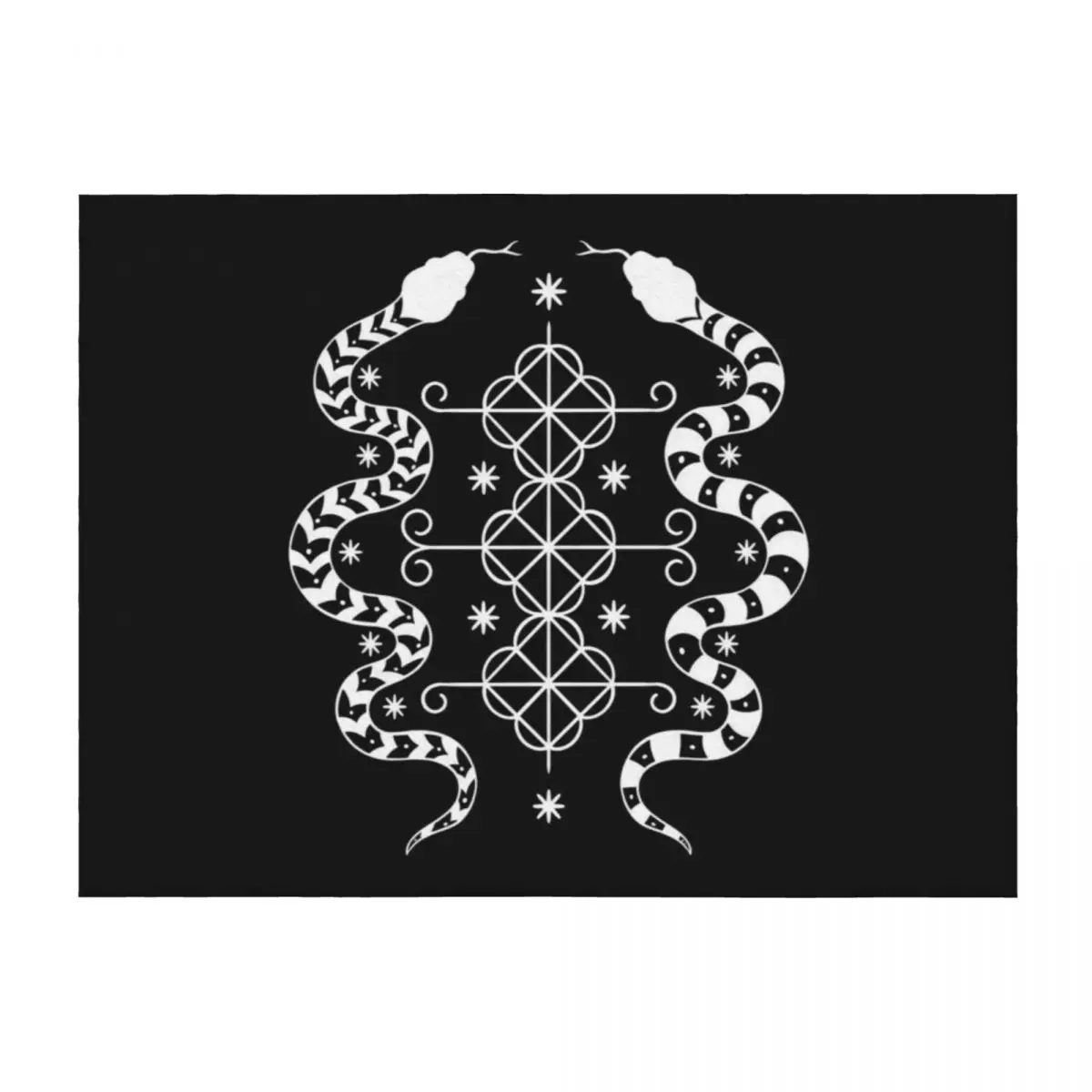 Damballah Wedo Veve loa symbol Throw Blanket Bed covers Luxury Designer Luxury St Hairys Blankets
Damballah Wedo Veve loa symbol Throw Blanket Bed covers Luxury Designer Luxury St Hairys Blankets