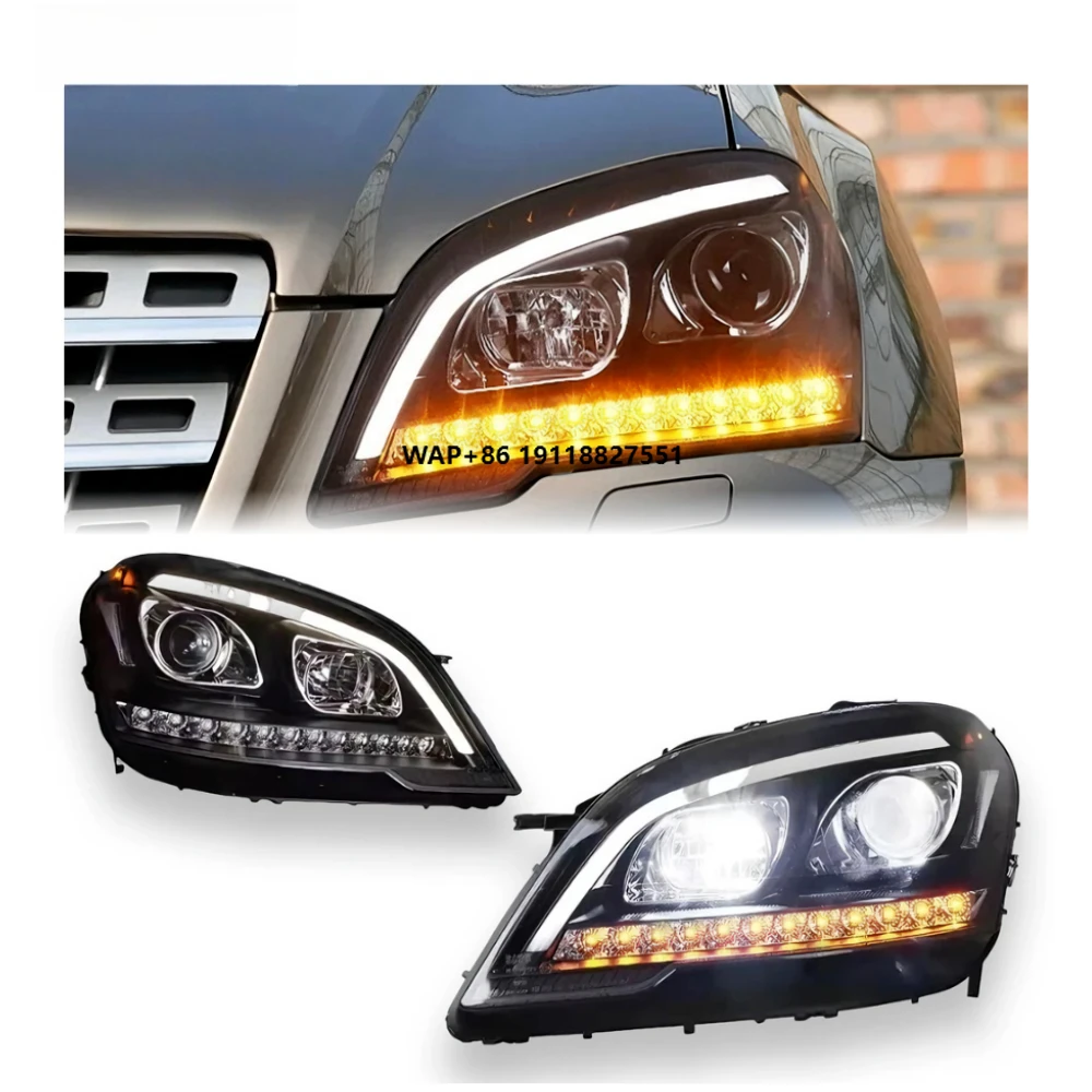 HETOP W164 Headlights 2009-2012 M Class DRL LED Upgrade Turn Signal Head Lamp Modified Assembly Signal Auto Accessories for Benz
HETOP W164 Headlights 2009-2012 M Class DRL LED Upgrade Turn Signal Head Lamp Modified Assembly Signal Auto Accessories for Benz