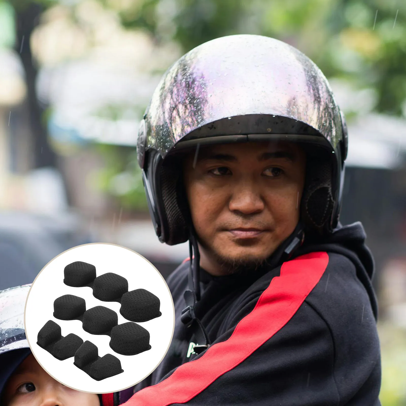 3Pcs Sponge Padding Inserts Breathable Sweat Wicking Liner Cushion Replacement for Cycling Riding Motorcycle
3Pcs Sponge Padding Inserts Breathable Sweat Wicking Liner Cushion Replacement for Cycling Riding Motorcycle