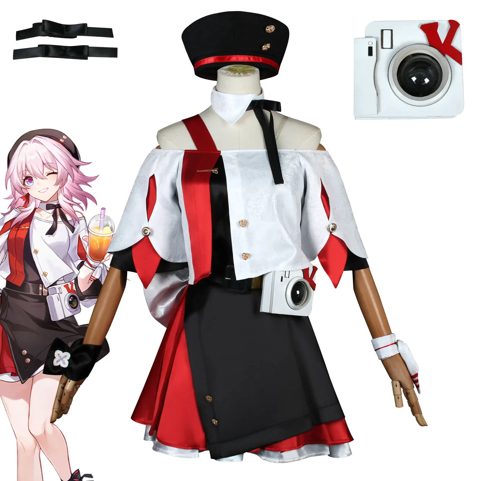 Anime Honkai: Star Rail March 7th Cosplay Costume Uniform March 7th Full Set Halloween Outfit Men Women Cos Play
Anime Honkai: Star Rail March 7th Cosplay Costume Uniform March 7th Full Set Halloween Outfit Men Women Cos Play