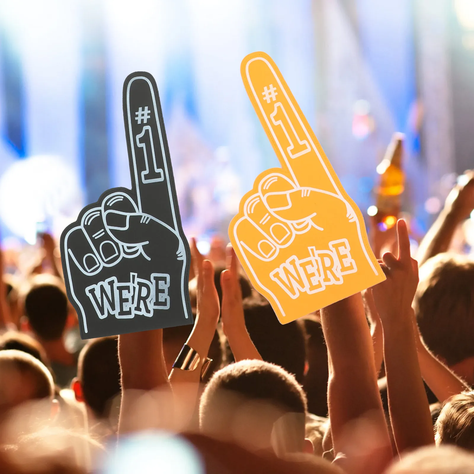 Набор из 8 больших пенных пальцев-указателей для чирлидинга, игр и праздников
Набор из 8 больших пенных пальцев-указателей для чирлидинга, игр и праздников