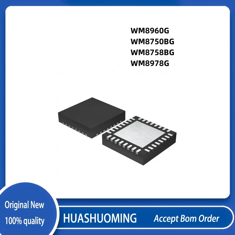 10 шт./лот WM8960G WM8750BG WM8758BG WM8978GWM8960GEFL/RV WM8960GEFL WM8960 QFN-32
10 шт./лот WM8960G WM8750BG WM8758BG WM8978GWM8960GEFL/RV WM8960GEFL WM8960 QFN-32