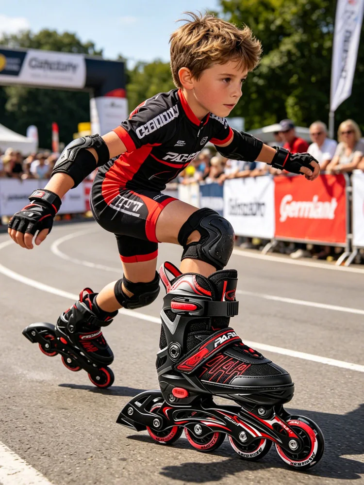 child roller skates black red 4 rounds of illumination 4-speed size adjustment Suitable for boys, girls, and adults
child roller skates black red 4 rounds of illumination 4-speed size adjustment Suitable for boys, girls, and adults