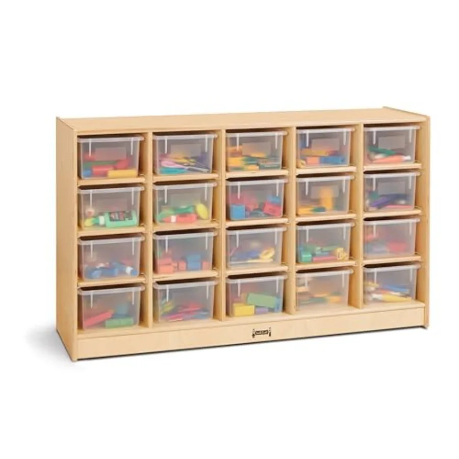 04210JC 20 Cubbie-Tray Mobile Storage with Clear Bins 29.5 x 48 x 15 in
04210JC 20 Cubbie-Tray Mobile Storage with Clear Bins 29.5 x 48 x 15 in