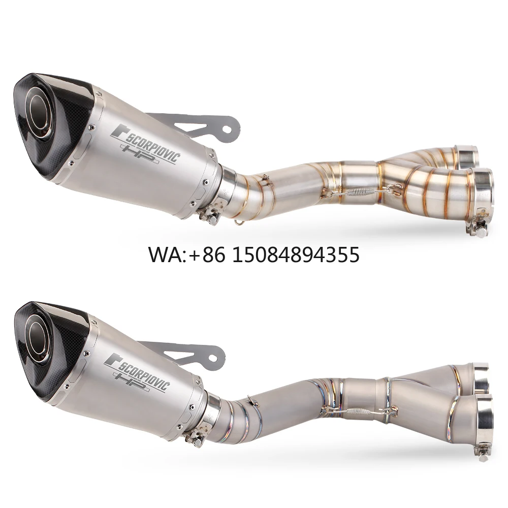 2010-2014 S1000R 2014-2016 S1000RR Racing Performance Titanium Alloy Slip Line Modify New Motorcycle Exhaust Middle Pipe
2010-2014 S1000R 2014-2016 S1000RR Racing Performance Titanium Alloy Slip Line Modify New Motorcycle Exhaust Middle Pipe