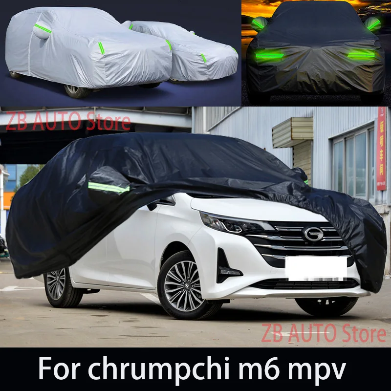 For chrumpchi m6 mpv Outdoor Protection Full Car Covers Snow Cover Sunshade Waterproof Dustproof Exterior Car accessories
For chrumpchi m6 mpv Outdoor Protection Full Car Covers Snow Cover Sunshade Waterproof Dustproof Exterior Car accessories