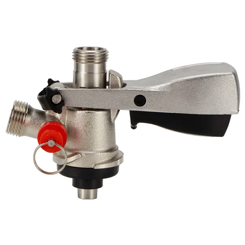 G5/8 S Type Draft Beer Keg Coupler Dispenser With Pressure Relief Valve Home Brewing System
G5/8 S Type Draft Beer Keg Coupler Dispenser With Pressure Relief Valve Home Brewing System