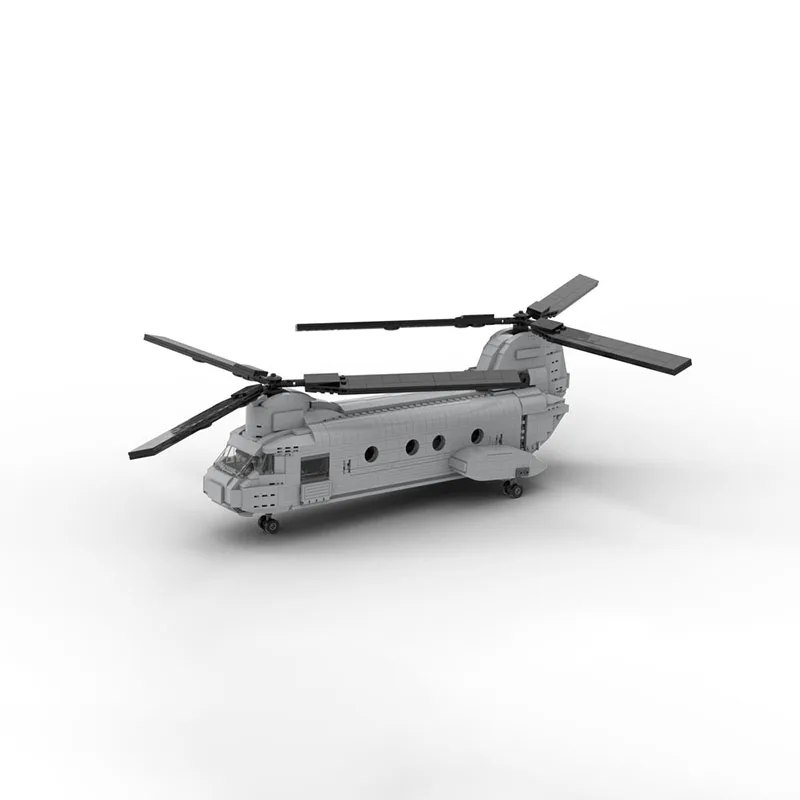 MOC Military Series Boeing CH-46 Sea Knight Transport Helicopters Building Block Model Parts Set Boy Toys Hobbies Holiday Gifts
MOC Military Series Boeing CH-46 Sea Knight Transport Helicopters Building Block Model Parts Set Boy Toys Hobbies Holiday Gifts