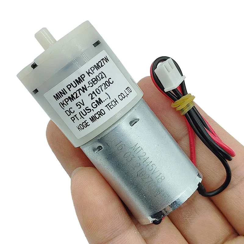 Маленький воздушный мини-насос KOGE KPM27W с двигателем 370, постоянный ток, 5 В, 6 в, микро кислородный насос, бустер для накачивания, «сделай сам», аквариумный монитор для аквариума
Маленький воздушный мини-насос KOGE KPM27W с двигателем 370, постоянный ток, 5 В, 6 в, микро кислородный насос, бустер для накачивания, «сделай сам», аквариумный монитор для аквариума