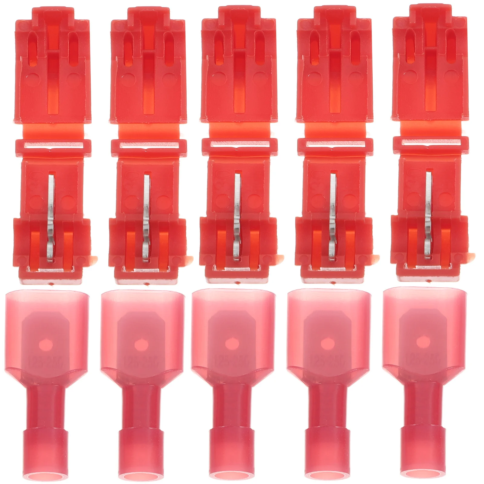 100Pcs Quick Splice Wire Connectors Male Female Insulated for Automotive Marine Industrial Electrical Connections Heat Shrink
100Pcs Quick Splice Wire Connectors Male Female Insulated for Automotive Marine Industrial Electrical Connections Heat Shrink