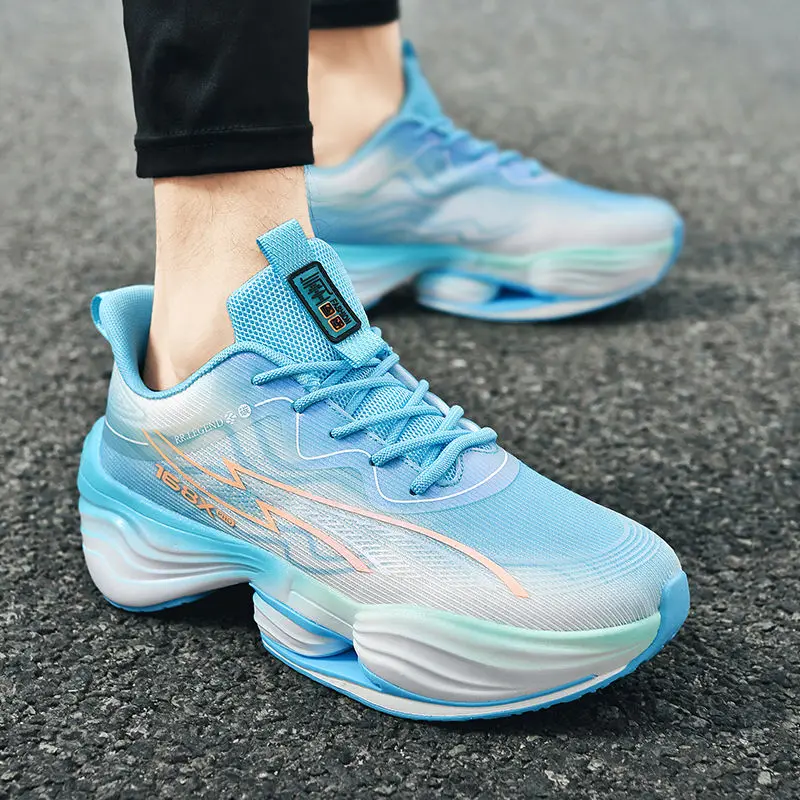 New Breathable Lightweight Women's Comfortable Sports Anti-slip Sneakers Summer Marathon Air Cushion Men's Sports Running Shoes
New Breathable Lightweight Women's Comfortable Sports Anti-slip Sneakers Summer Marathon Air Cushion Men's Sports Running Shoes