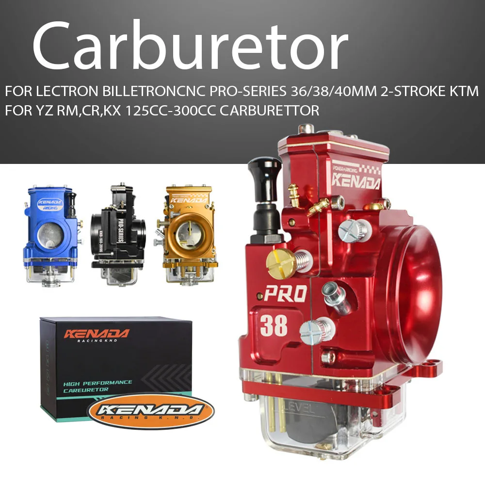 CARBURETOR FOR LECTRON BILLETRON CNC PRO-SERIES 36 38 40MM 2-STROKE KTM YZ RM,CR,KX 125CC-300CC CARB
CARBURETOR FOR LECTRON BILLETRON CNC PRO-SERIES 36 38 40MM 2-STROKE KTM YZ RM,CR,KX 125CC-300CC CARB