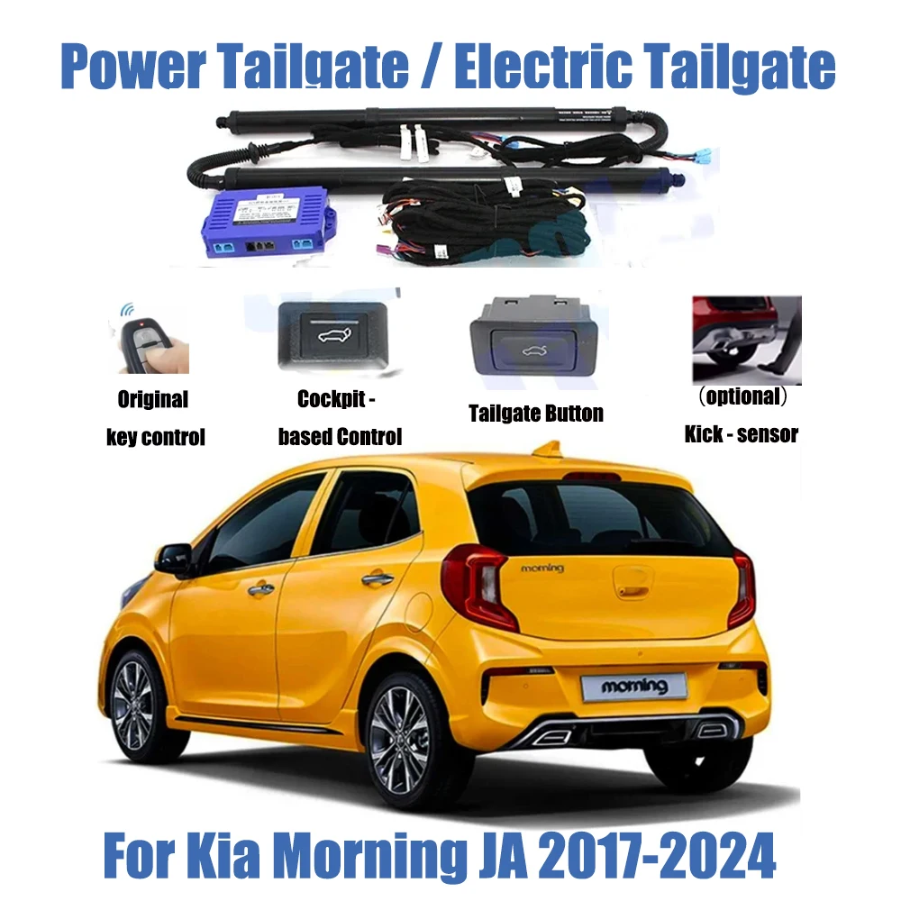 For Kia Morning JA 2017-2024 Car Automatic Lifting kit Opening Trunk Intelligent Electric Lift Tailgate
For Kia Morning JA 2017-2024 Car Automatic Lifting kit Opening Trunk Intelligent Electric Lift Tailgate