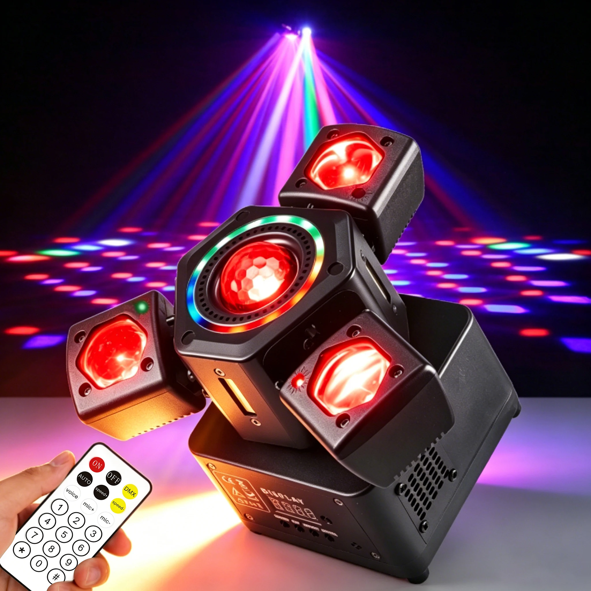 DMX512 RGBW 4in1 Strobe DJ Light LED RG Laser Strobe Sound Active Master Slave Auto for Party KTV Bar Stage Wedding Disco
DMX512 RGBW 4in1 Strobe DJ Light LED RG Laser Strobe Sound Active Master Slave Auto for Party KTV Bar Stage Wedding Disco