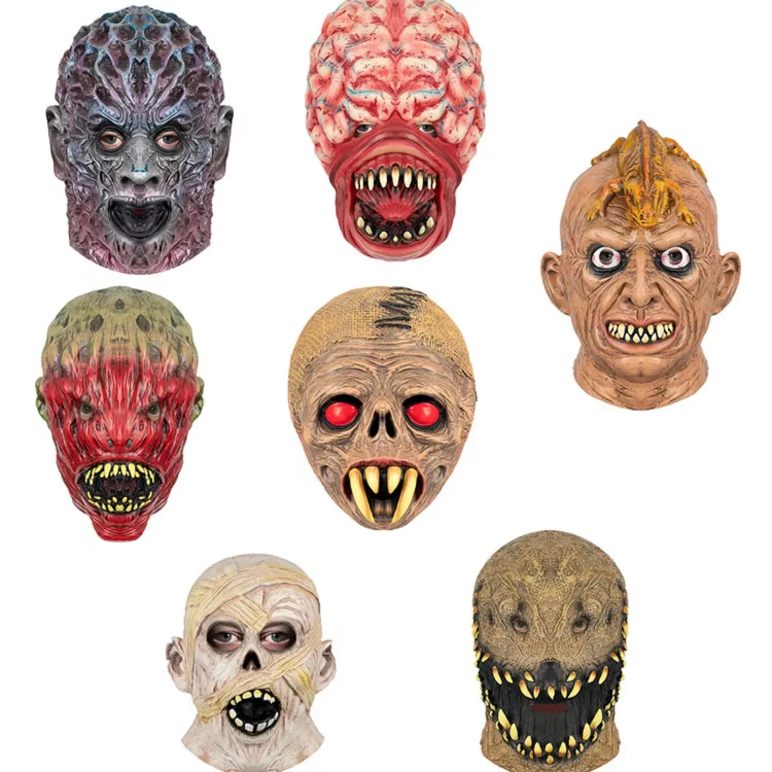 most popular in 2024 Halloween Carnival Scary Realistic Latex Alien Mask Monster Cosplay for House Party party novelties
most popular in 2024 Halloween Carnival Scary Realistic Latex Alien Mask Monster Cosplay for House Party party novelties