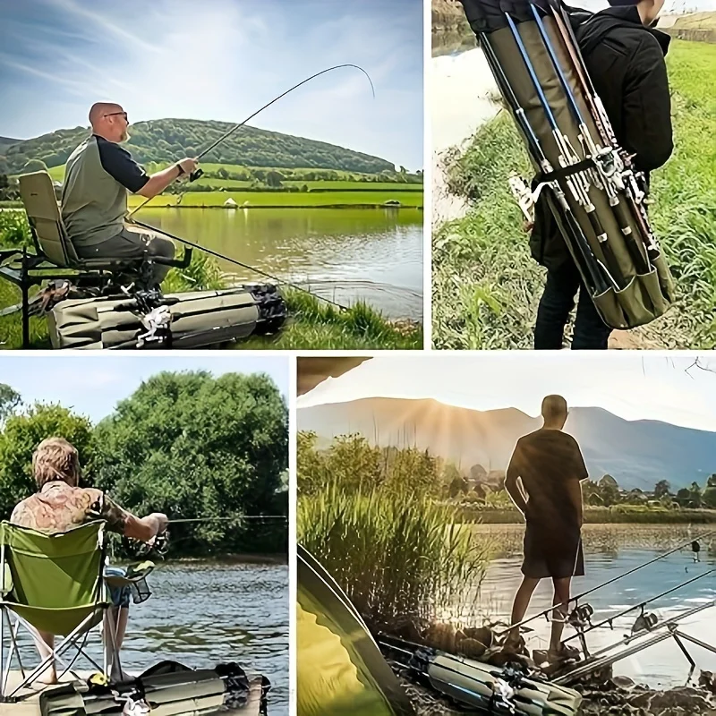 Large Capacity Multifunctional Fishing Bag Fishing Gear Storage Bag Single Shoulder Handheld Fishing Rod Bag Sea Fishing Bag
Large Capacity Multifunctional Fishing Bag Fishing Gear Storage Bag Single Shoulder Handheld Fishing Rod Bag Sea Fishing Bag
