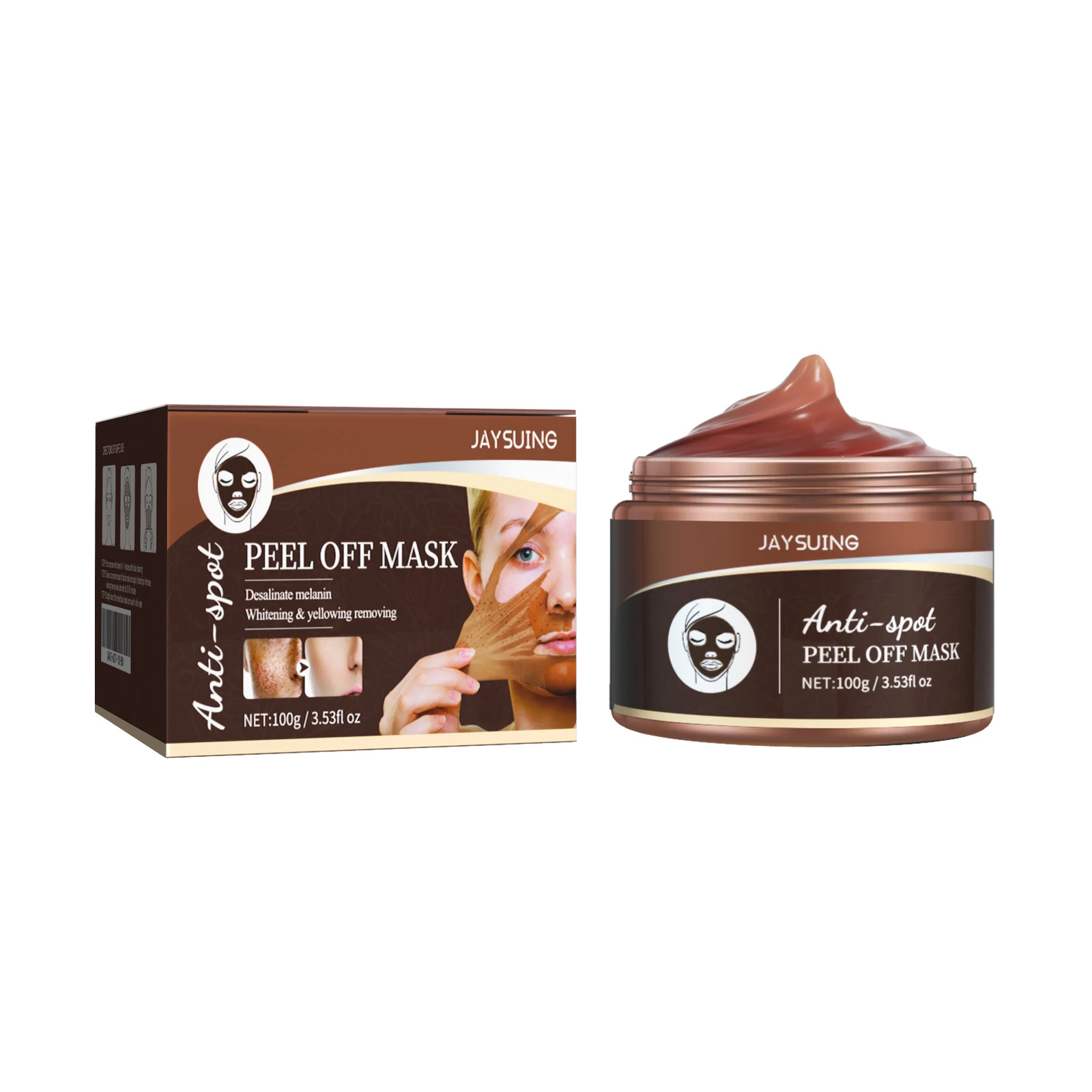 Jaysuing Peel Mask Удаление пятен Увлажняющая укрепляющая и осветляющая маска для кожи 3 шт.
Jaysuing Peel Mask Удаление пятен Увлажняющая укрепляющая и осветляющая маска для кожи 3 шт.