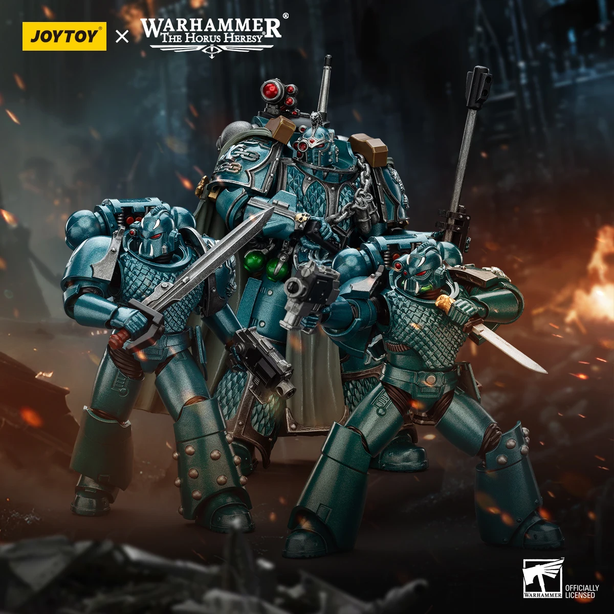 JOYTOY Warhammer "The Horus Heresy" Alpha Legion Headhunter & Exodus 'The One Who Is Many’Action Figure Doll Collection Gift
JOYTOY Warhammer "The Horus Heresy" Alpha Legion Headhunter & Exodus 'The One Who Is Many’Action Figure Doll Collection Gift