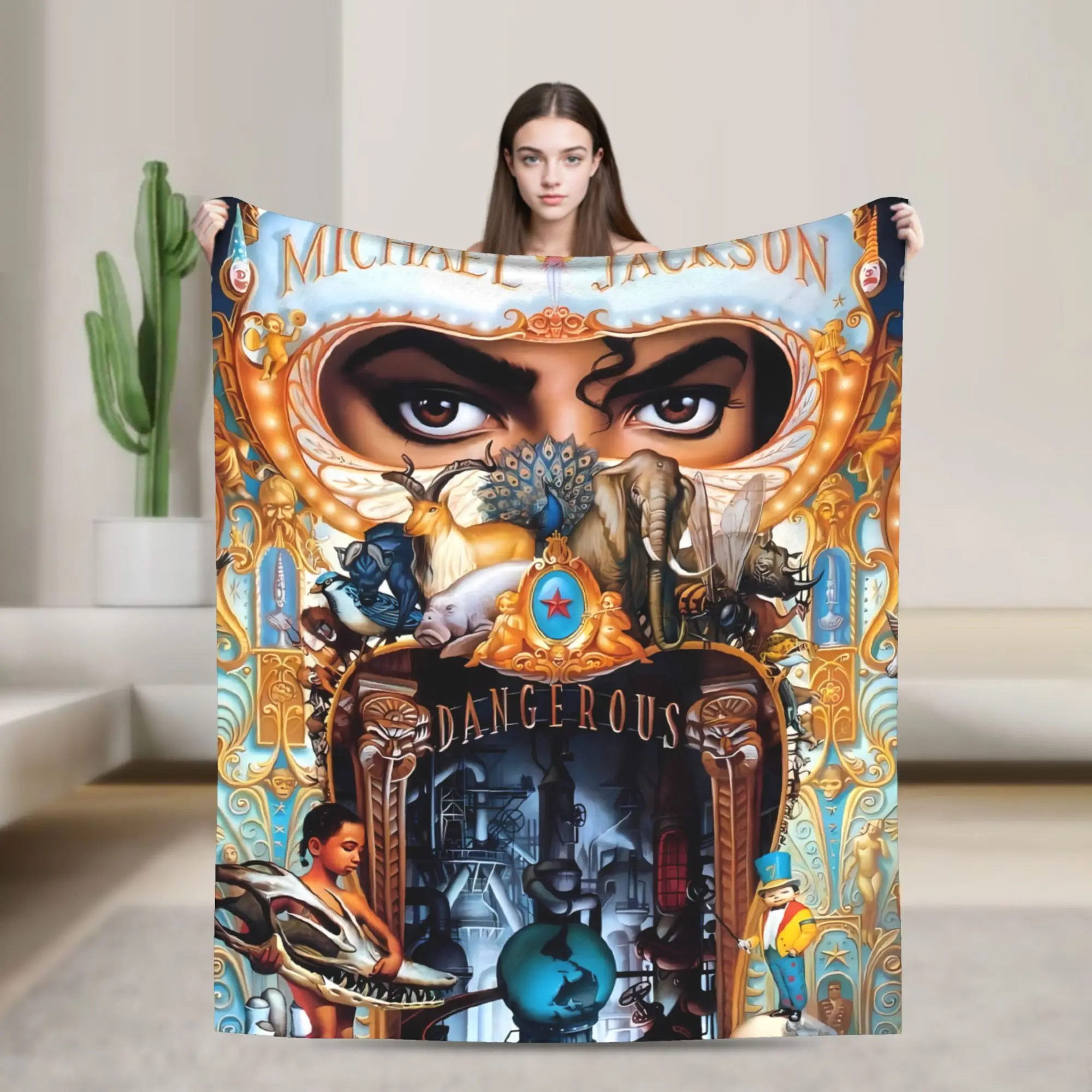 Michael Jackson Flannel Blanket Warm Soft Throw Blanket for Couch Bed Decorative Graphic Bedspread Sofa Bed Cover
Michael Jackson Flannel Blanket Warm Soft Throw Blanket for Couch Bed Decorative Graphic Bedspread Sofa Bed Cover