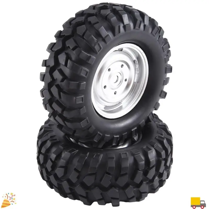 4Pcs 96Mm 1.9 Inch Rubber Wheel Rim Tire Deadlock For 1/10 RC Crawler Car Axial SCX10 HSP Redcat Traxxas Accessories Silver
4Pcs 96Mm 1.9 Inch Rubber Wheel Rim Tire Deadlock For 1/10 RC Crawler Car Axial SCX10 HSP Redcat Traxxas Accessories Silver