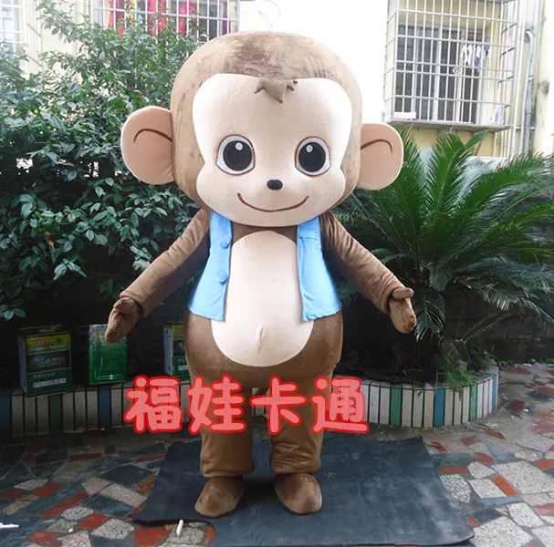Little Cute Monkey cartoon Mascot Costume Adult Size Theme Animal Cosplay Costume for advertising carvinal party halloween event
Little Cute Monkey cartoon Mascot Costume Adult Size Theme Animal Cosplay Costume for advertising carvinal party halloween event