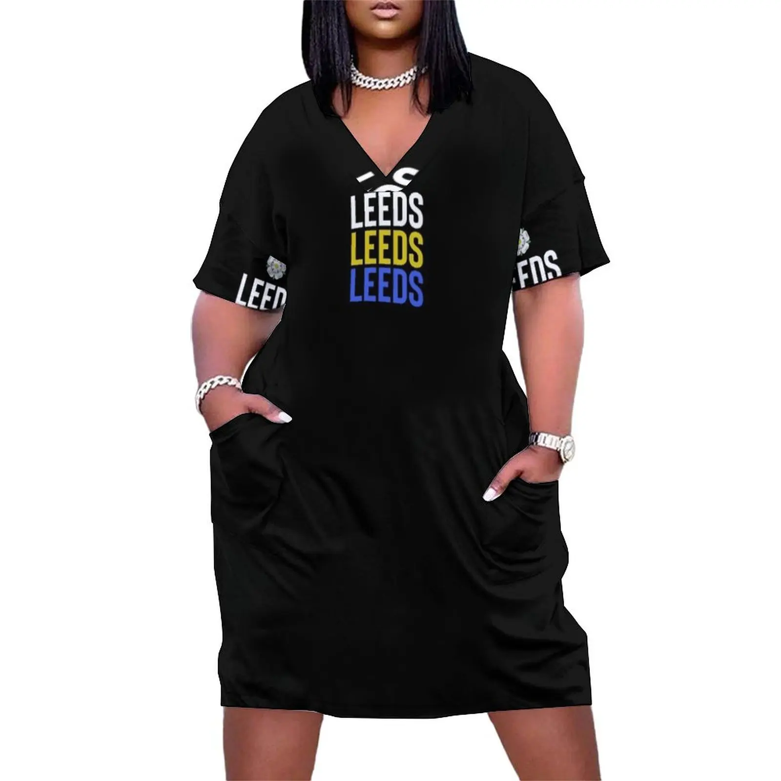 Leeds Leeds Leeds Loose Pocket Dress Women's dress Woman clothing long dress women womens
Leeds Leeds Leeds Loose Pocket Dress Women's dress Woman clothing long dress women womens