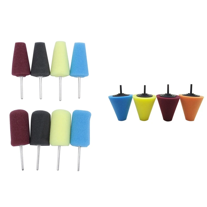 1 Set Buffing Polishing Wheel Car Shank Polishing Sponge Tool & 1 Set Car Wheel Hub Sponge Cone Foam Pad
1 Set Buffing Polishing Wheel Car Shank Polishing Sponge Tool & 1 Set Car Wheel Hub Sponge Cone Foam Pad