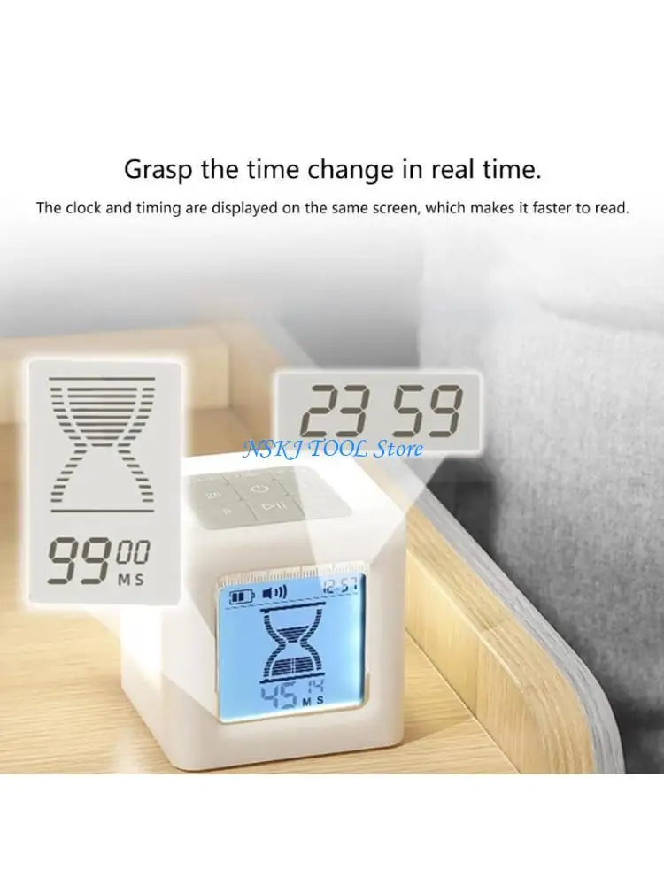L8RC Cube-Timer, Time Cube-Timer Kitchen Timer Kids Timer for ADHD Productivity Workout Timer Study Countdown 0-99Mins
L8RC Cube-Timer, Time Cube-Timer Kitchen Timer Kids Timer for ADHD Productivity Workout Timer Study Countdown 0-99Mins